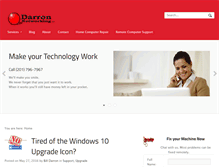 Tablet Screenshot of darron.net